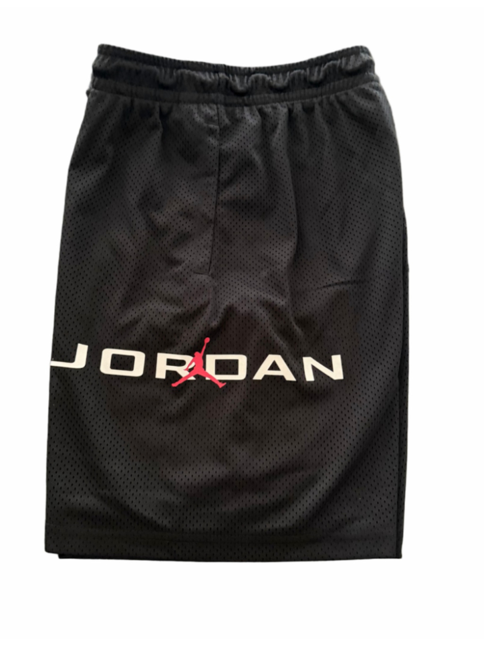 Jordan Boys Black Mesh Athletic Basketball Shorts Size M 10-12 YRS